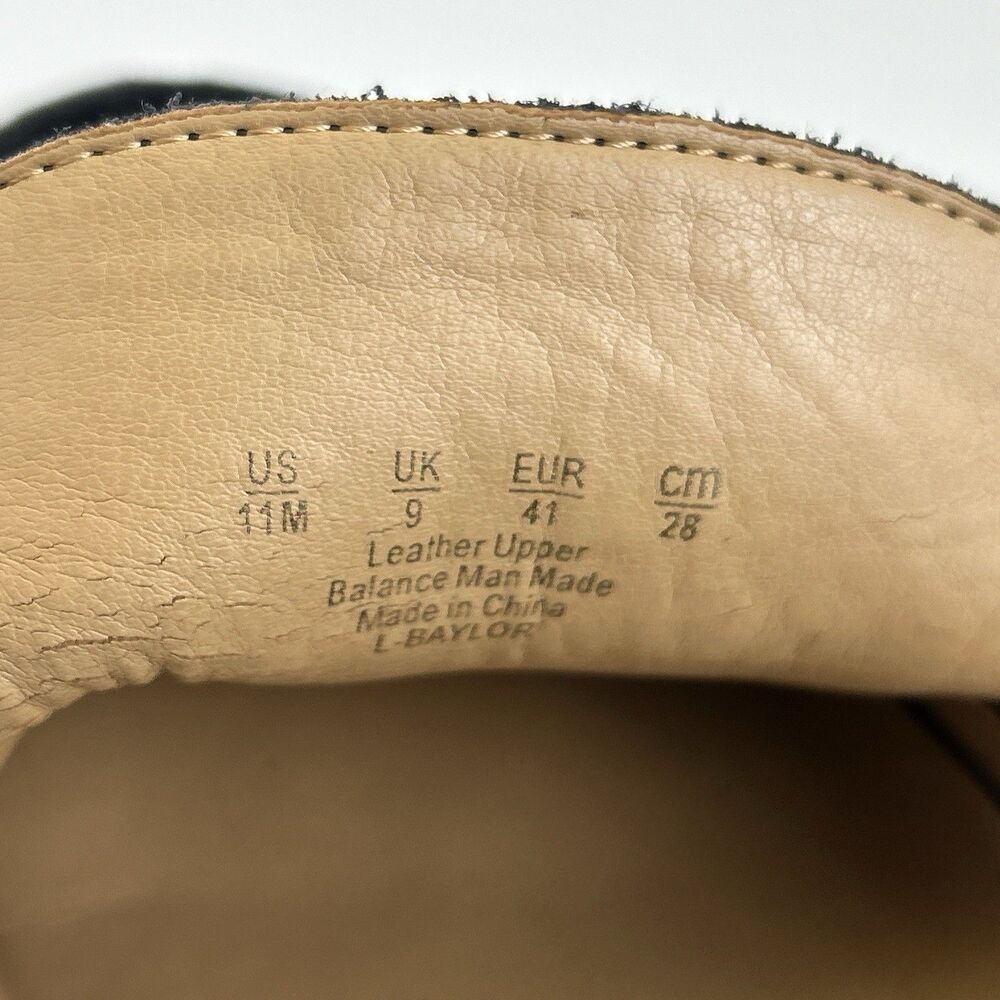 Franco Sarto BAYLOR Loafers Womens Sz 11 M Black Suede Leather Academia Preppy - Picture 7 of 8